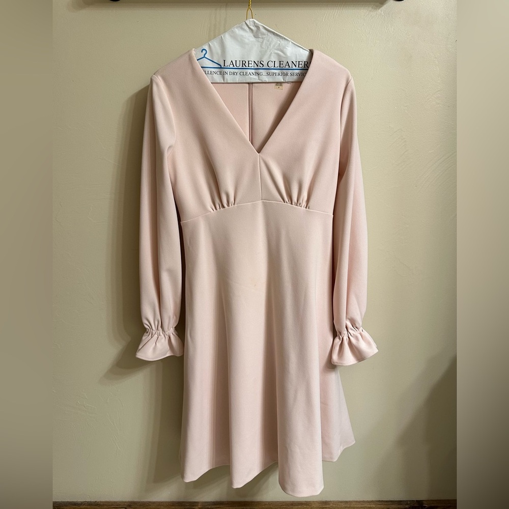 Elegant Blush Pink Dress